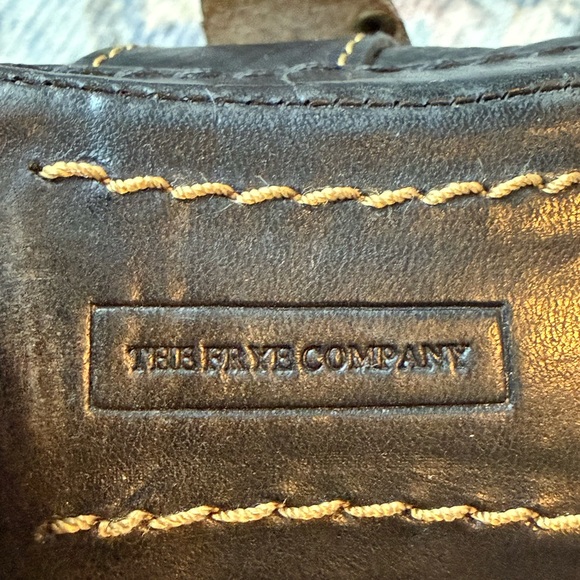 Frye Candice Black Leather Heels Mules Clogs Braided Strap with Buckle - Picture 3 of 10